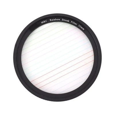 Colorful Streak Star Filter Micro SLR Camera Dot To Line Filters Special Effects - Image 1 of 4