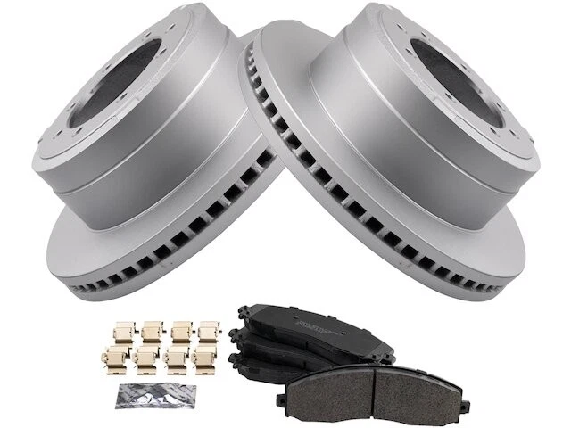 Kit de pastillas de freno trasero y rotor para Ford F350 Super Duty 2014 2013-2019 DY198NT Foto 1 de 1
