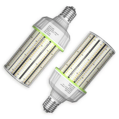 2Pack 100W LED Corn Light Bulb, 15000 Lumen 5000K 450W HID Replacement E39 Mogul - Image 1 of 4