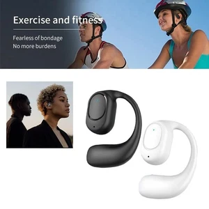 Wireless Earbuds Clip On Bluetooth Headset Open Ear Earbuds- Waterproof L7V2 - Picture 1 of 15