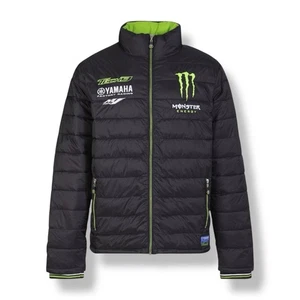 Yamaha Racing & Monster Energy Puffers & Bombers Giacca Uomo Taglia M - Foto 1 di 14