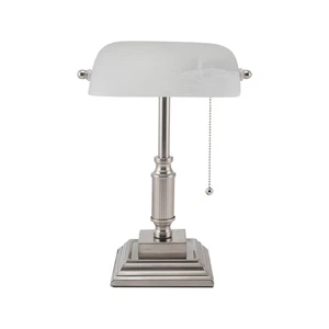 V-Light LED Desk Lamp 14.8"H White Brushed Nickel (8VS688029BN) - Picture 1 of 7