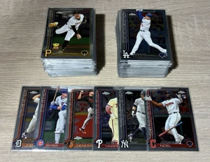 2025 Topps Chrome Base #1-300 YOU PICK - Rookies RC & Vets COMPLETE YOUR SET - Picture 1 of 2