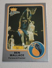 2002-03 FLEER PLATINUM FINISH 050/100 BEN WALLACE #138 BASKETBALL 