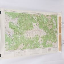 Vtg Montrose Colorado Topographical Map 22x32 Army Corp Engineer V502 1962 
