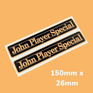 JPS John Player Special Vinyl Stickers Custom Decal Sticker Ford Mini Rally RC - Picture 1 of 2