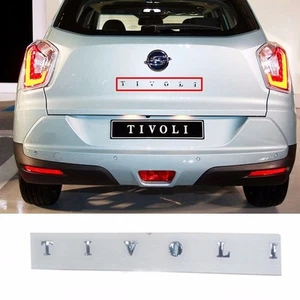 Maletero trasero [TIVOLI] logotipo emblema para Ssangyong 2015- Tivoli piezas genuinas - Imagen 1 de 1