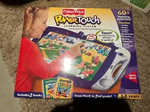 Fisher Price Power Touch Learning System With 1 Book Grade 3-8 Yrs New - Picture 1 of 3