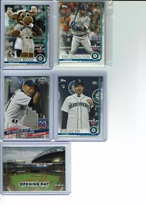 2019 Opening Day Baseball Seattle Mariners Team Set (8) Base Cards - Picture 1 of 1