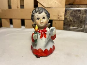 Vintage Artmark Winged Angel Christmas Caroler Figurine - Picture 1 of 6