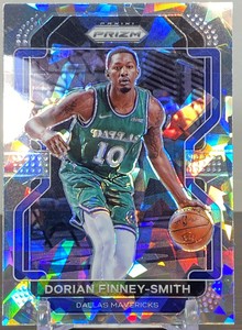2021-2022 Panini Prizm Cracked Ice #208 DORIAN FINNEY-SMITH Dallas Mavericks