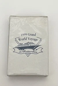 NUEVO mazo sellado • GRAN VIAJE MUNDIAL 1999 crucero • MS ROTTERDAM • Jugar a las cartas - Imagen 1 de 3