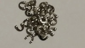 30 EASY SPIN Walleye Rig NICKEL CLEVIS #2 EE. UU. Plataforma helicoidal Arnés Fabricación Spinners - Imagen 1 de 1