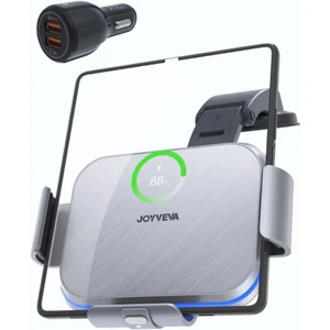 JOYVEVA Dual Coil Wireless Car Charger For Galaxy Z Fold 6/5/4/3/2, Fast - Picture 1 of 6
