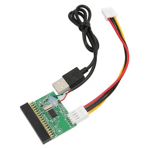 1.44MB 3.5in Floppy Drive Connector Plug And Play 34 PIN To USB Cable Adapte Hot - Afbeelding 1 van 12
