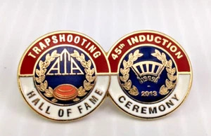 Vintage Lapel Pin 2013 Trapshooting Hall of Fame 45th Induction Collectible - Picture 1 of 6