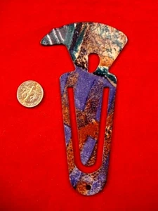 LAZART Indianer Stil Metall Lesezeichen Multicolor Emaille Buch Seite Clip 4,5 - Bild 1 von 3