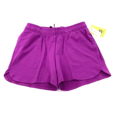 All in Motion Girls Size XL 14/16 Performance Shorts Drawstring Pockets Purple - Image 1 of 4