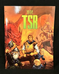1991 TSR CATALOG  Dungeons & Dragons Forgotten Realms AD&D games & books! - Picture 1 of 5
