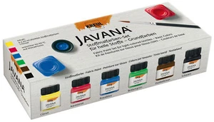 KREUL Javana Juego de Pinturas de Tela para Telas Luminosas "Colores Básicos" - Imagen 1 de 4