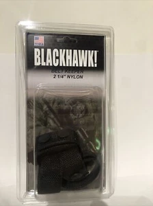 BLACKHAWK Belt Keeper 2.25" Black Duty Gear Set of 4 44B351BK - Picture 1 of 4