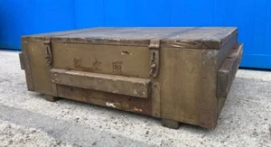 World War II Imperial Japanese Type 92 Field Phone Cable & Reel Case - Picture 1 of 9