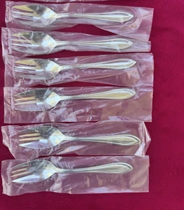 Lenox MEDFORD Set of 6 Sporks Glossy 18/10 Stainless Steel Flatware New - Picture 1 of 5