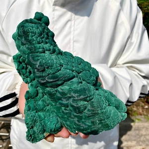 2,38 Pfund Natursamt, Pfauenstein, Katzenauge Präparat, Kristall, rau mineralisch - - Bild 1 von 18