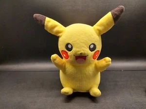 Tomy My Friend Pikachu 10" Plush Stuffed Talking Moving Pokemon Tested Works - Picture 1 of 11