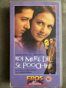 Koi Mere Dil Se Poochhe - *Aftab Shivdasani - Bollywood Hindi Indian VHS Tape - Bild 1 von 4