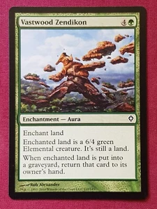 Magic The Gathering WORLDWAKE VASTWOOD ZENDIKON green card MTG - Bild 1 von 2