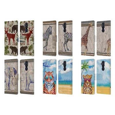 FUNDA BILLETERA LIBRO CUERO ANIMALES PAUL BRENT OFICIAL PARA TELÉFONOS NOKIA Foto 1 de 4