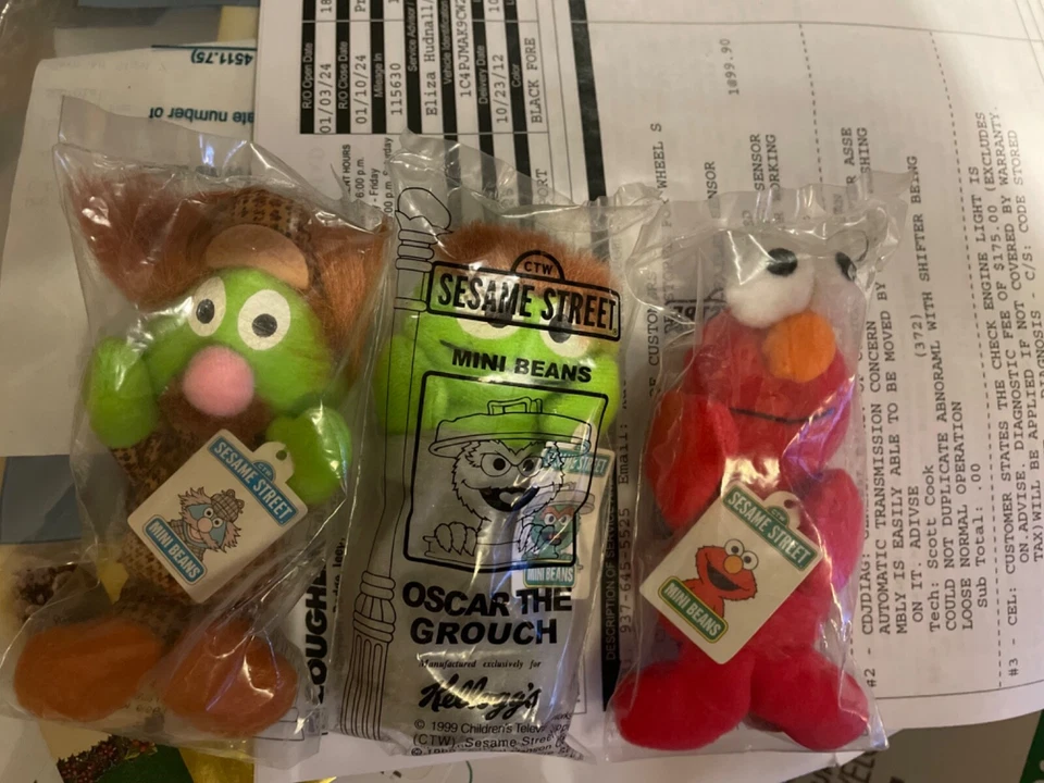 Bebês beenie rua gergelim 1993 - Imagem 1 de 1