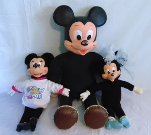 Marching Mickey Mouse and 2 Totally Minnie Dolls - Picture 1 of 12