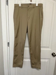 Banana Republic CoreTemp Chino Flat Front Slim Fit Men’s 35 X 32 - Picture 1 of 15