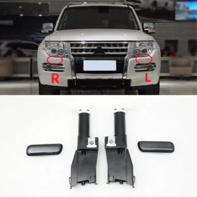 Cubierta de chorro de boquilla de pulverización de lavadora de faros para Mitsubishi Pajero Montero V97 2006-16 Foto 1 de 4