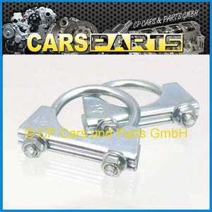 2x exhaust clamps muffler - LADA Niva 1700 - Picture 1 of 1