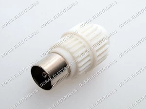 5 Stück PAL Europa 9,5 mm TV Stecker Inline Kabel Draht Verwendung US-Verkäufer - Bild 1 von 1