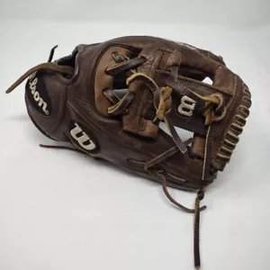 "Guante de béisbol Wilson A950 A09RB 1800115 11 1/2"" marrón derecho" - Imagen 1 de 12