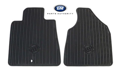 2012-2017 Buick Enclave Front Premium All Weather Floor Mats 22890024 Ebony OEM  - Image 1 of 4