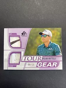 2021 Sp Game used Tour Gear glove/hat Dylan Frittelli /15 - Picture 1 of 2