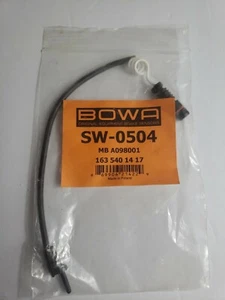 New Bowa Disc Brake Pad Wear Sensor Rear MBA098001 1635401417 Mercedes MB - Bild 1 von 1
