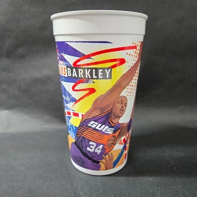 Vintage Charles Barkley McDonalds NBA Souvenir Plastic Cup 1993 - Image 1 of 4