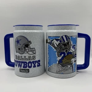 Vintage Custom Edge 1995 NFL Dallas Cowboys 16oz Travel Plastic Mug - Picture 1 of 9