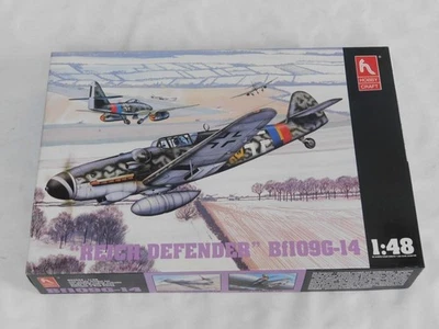 1/48 Hobbycraft Segunda Guerra Mundial Alemán REICH Defender BF109 G-14 Plástico Modelo Kit 1544 Foto 1 de 2