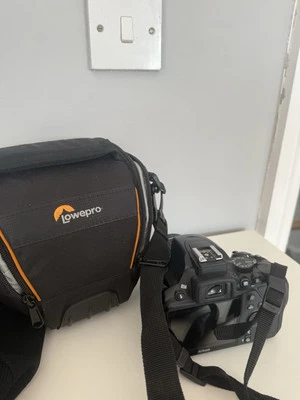 Nikon D3500 DSLR Camera with 18-55mm Lens - Black - Image 1 of 4