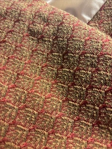 De Colección Croscill Bellissima Falda Cama Polvo Volantes Tapiz Completo Rojo Verde Dorado Raro - Imagen 1 de 8