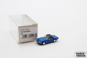 Brekina Triumph Spitfire with Verdeck in blue No. 15178 1/87 /BRN1990 - Picture 1 of 1