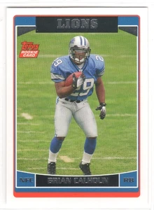 2006 Topps BRIAN CALHOUN ROOKIE card #367 - Picture 1 of 2
