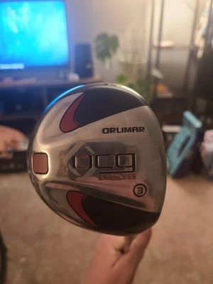 Orlimar OCG Stainless 3 Wood / RH / Regular Graphite ~42.5" / Nice Grip / mm3569 - Image 1 of 4